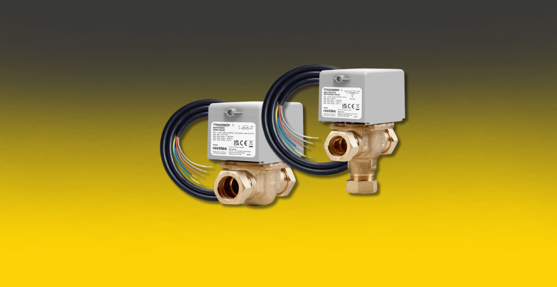 2 and 3 Port Motorised Valves (22mm)