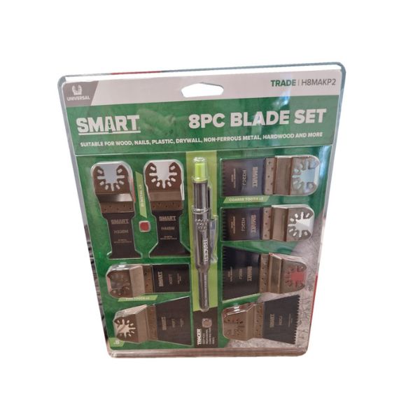 New Product: SMART Trade H8MAK 8 Piece Multi Tool Blade Set + Tracer Clog Free Marker Pen